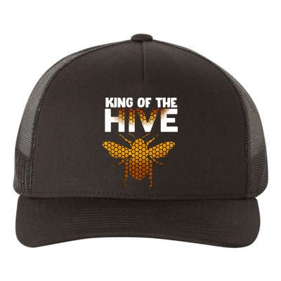 King Of The Hive Yupoong Adult 5-Panel Trucker Hat