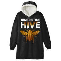 King Of The Hive Hooded Wearable Blanket