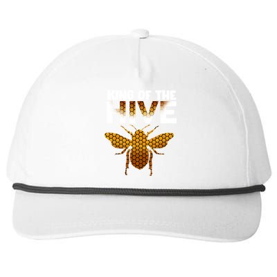 King Of The Hive Snapback Five-Panel Rope Hat