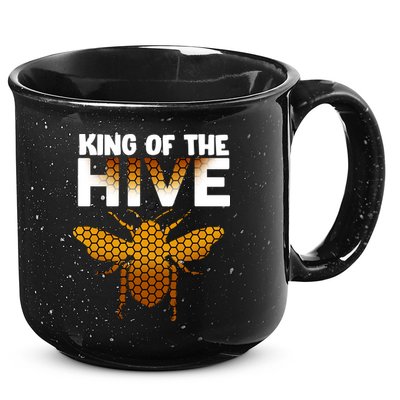 King Of The Hive 15oz Campfire Ceramic Mug