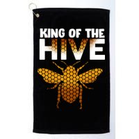 King Of The Hive Golf Towel