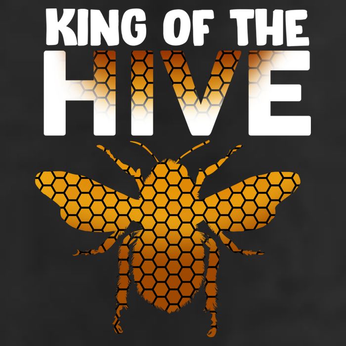 King Of The Hive Golf Towel
