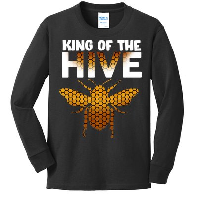 King Of The Hive Kids Long Sleeve Shirt