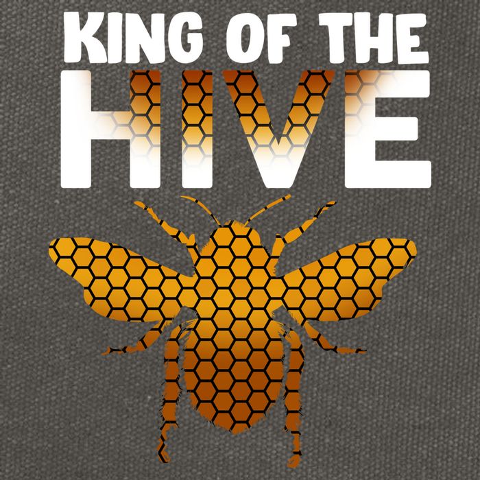 King Of The Hive Cotton Canvas Backpack