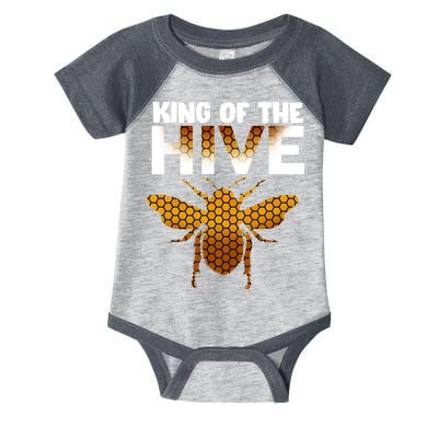 King Of The Hive Infant Baby Jersey Bodysuit