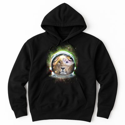 King Of The Universe Lion Space Astronaut Helmet Hoodie