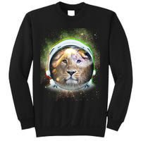 King Of The Universe Lion Space Astronaut Helmet Sweatshirt