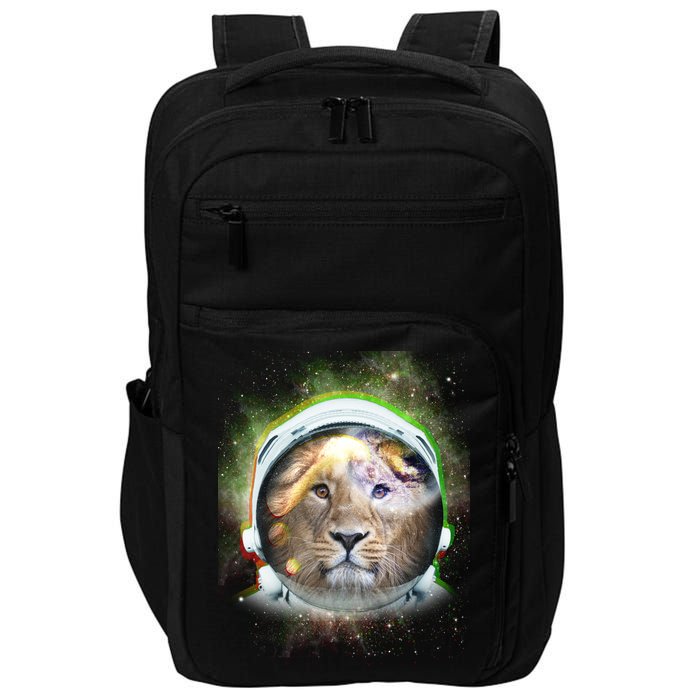 King Of The Universe Lion Space Astronaut Helmet Impact Tech Backpack