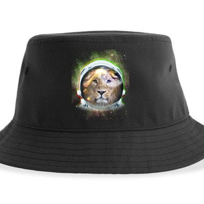 King Of The Universe Lion Space Astronaut Helmet Sustainable Bucket Hat