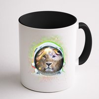 King Of The Universe Lion Space Astronaut Helmet Mug