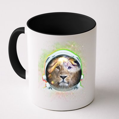 King Of The Universe Lion Space Astronaut Helmet Mug