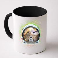 King Of The Universe Lion Space Astronaut Helmet Mug