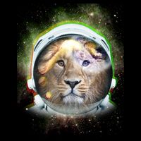 King Of The Universe Lion Space Astronaut Helmet 16 in Basic Backpack