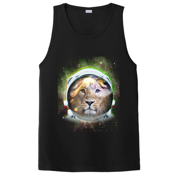 King Of The Universe Lion Space Astronaut Helmet PosiCharge Competitor Tank