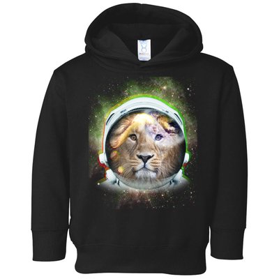 King Of The Universe Lion Space Astronaut Helmet Toddler Hoodie