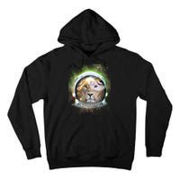 King Of The Universe Lion Space Astronaut Helmet Tall Hoodie