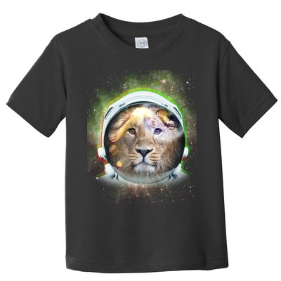 King Of The Universe Lion Space Astronaut Helmet Toddler T-Shirt