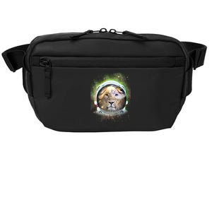 King Of The Universe Lion Space Astronaut Helmet Crossbody Pack