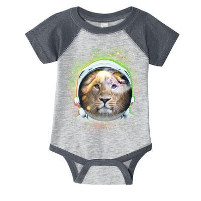 King Of The Universe Lion Space Astronaut Helmet Infant Baby Jersey Bodysuit
