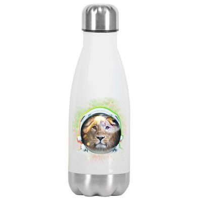 King Of The Universe Lion Space Astronaut Helmet Stainless Steel Insulated Water Bottle