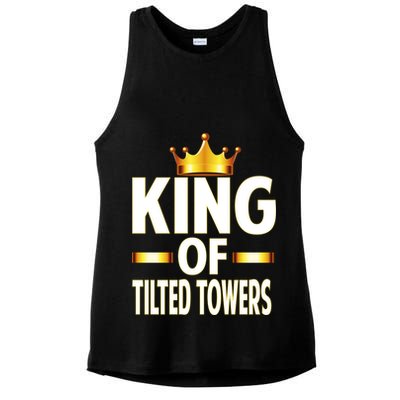 King Of Tilted Towers Ladies PosiCharge Tri-Blend Wicking Tank