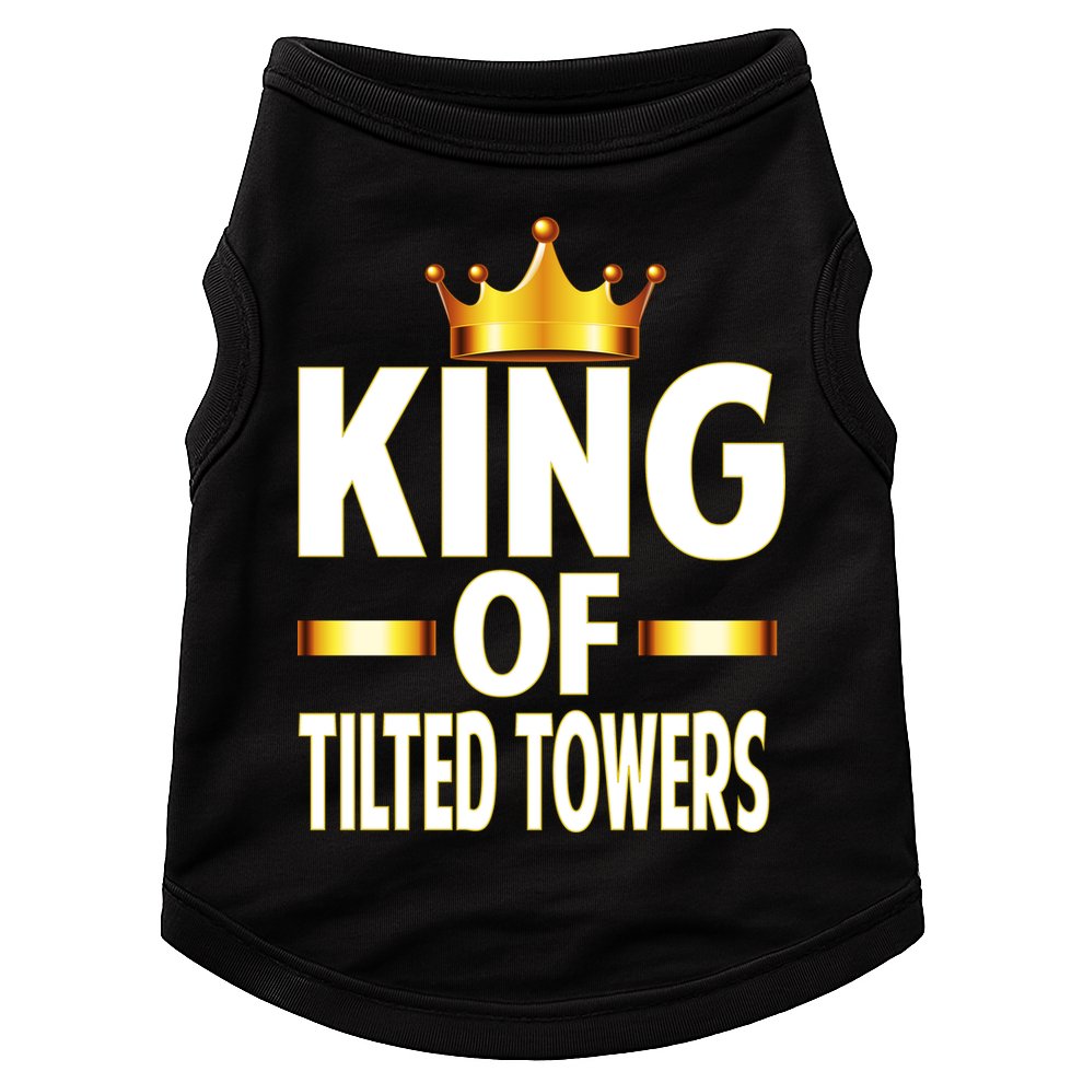 King Of Tilted Towers Doggie Tank