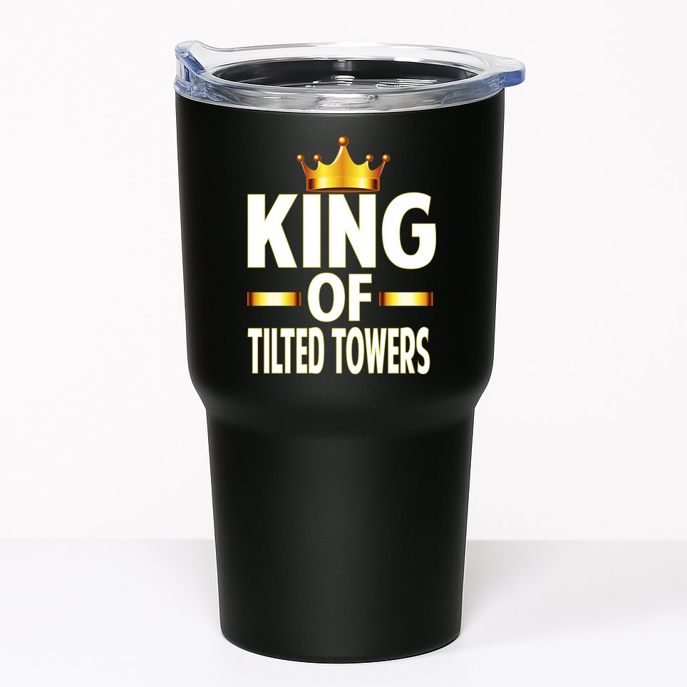 King Of Tilted Towers Tumbler