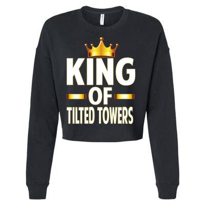King Of Tilted Towers Cropped Pullover Crew