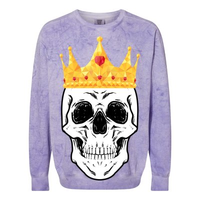 King Skull Colorblast Crewneck Sweatshirt