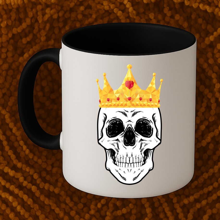 King Skull Mug