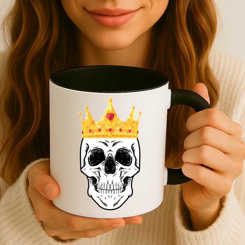 King Skull Mug