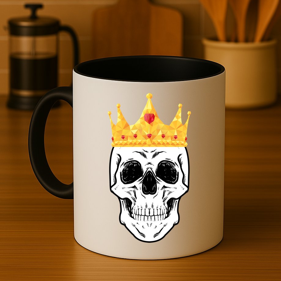 King Skull Mug