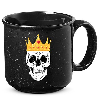 King Skull 15oz Campfire Ceramic Mug