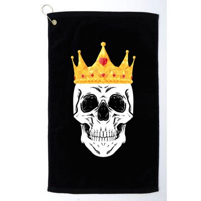 King Skull Golf Towel