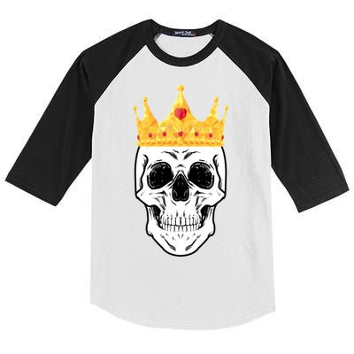 King Skull Kids Colorblock Raglan Jersey