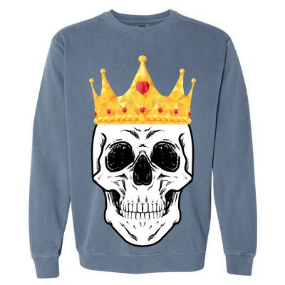 King Skull Garment-Dyed Sweatshirt