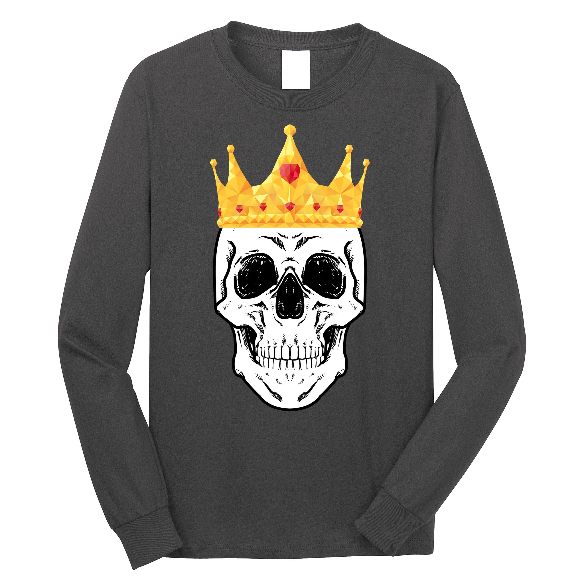 King Skull Long Sleeve Shirt