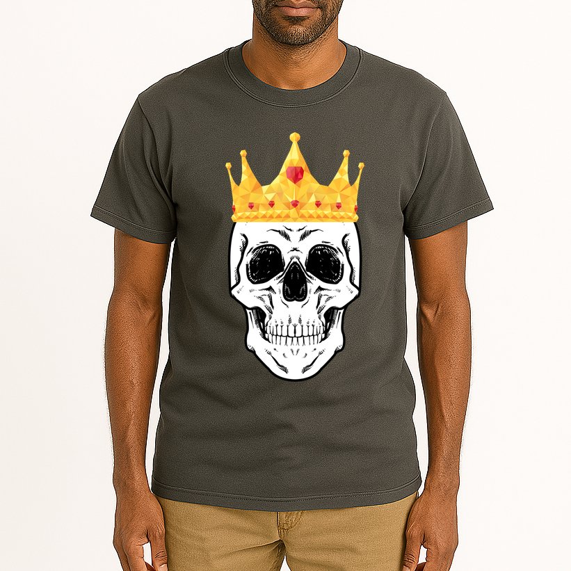 King Skull Tall T-Shirt