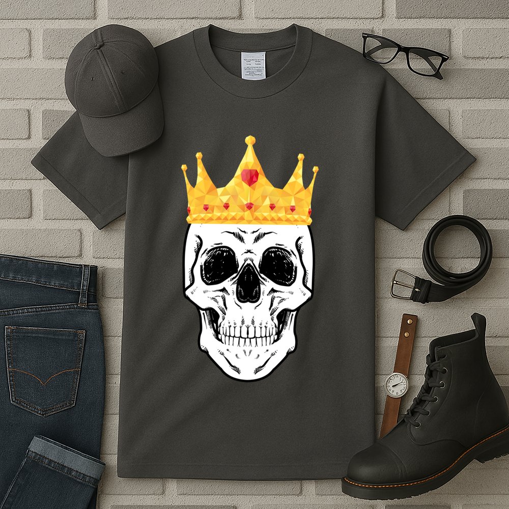 King Skull Tall T-Shirt
