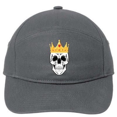 King Skull 7-Panel Snapback Hat