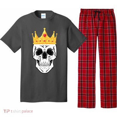 King Skull Pajama Set