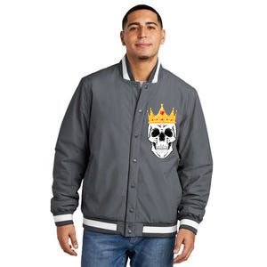 King Skull Insulated Varsity Jacket