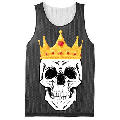 King Skull Mesh Reversible Basketball Jersey Tank