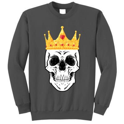 King Skull Tall Sweatshirt