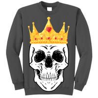 King Skull Tall Sweatshirt