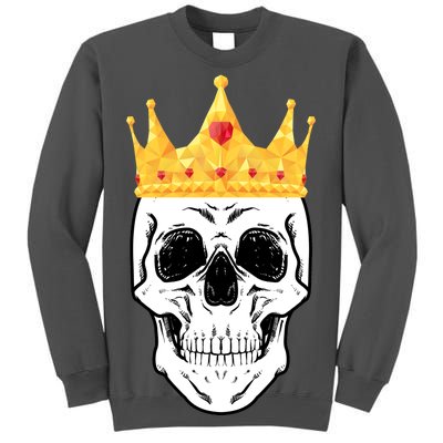 King Skull Tall Sweatshirt