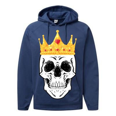 King Skull Performance Fleece Hoodie