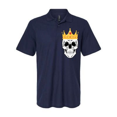 King Skull Softstyle Adult Sport Polo