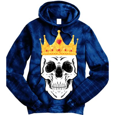 King Skull Tie Dye Hoodie