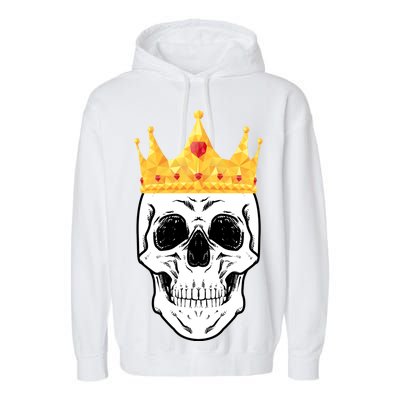 King Skull Garment-Dyed Fleece Hoodie